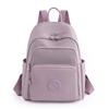 Solid Color Oxford Cloth Casual Backpack