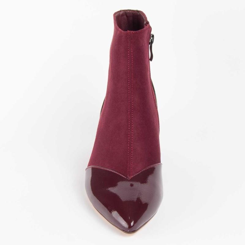 Botín De Tacón Para Mujer. Montevita Yeya 100913