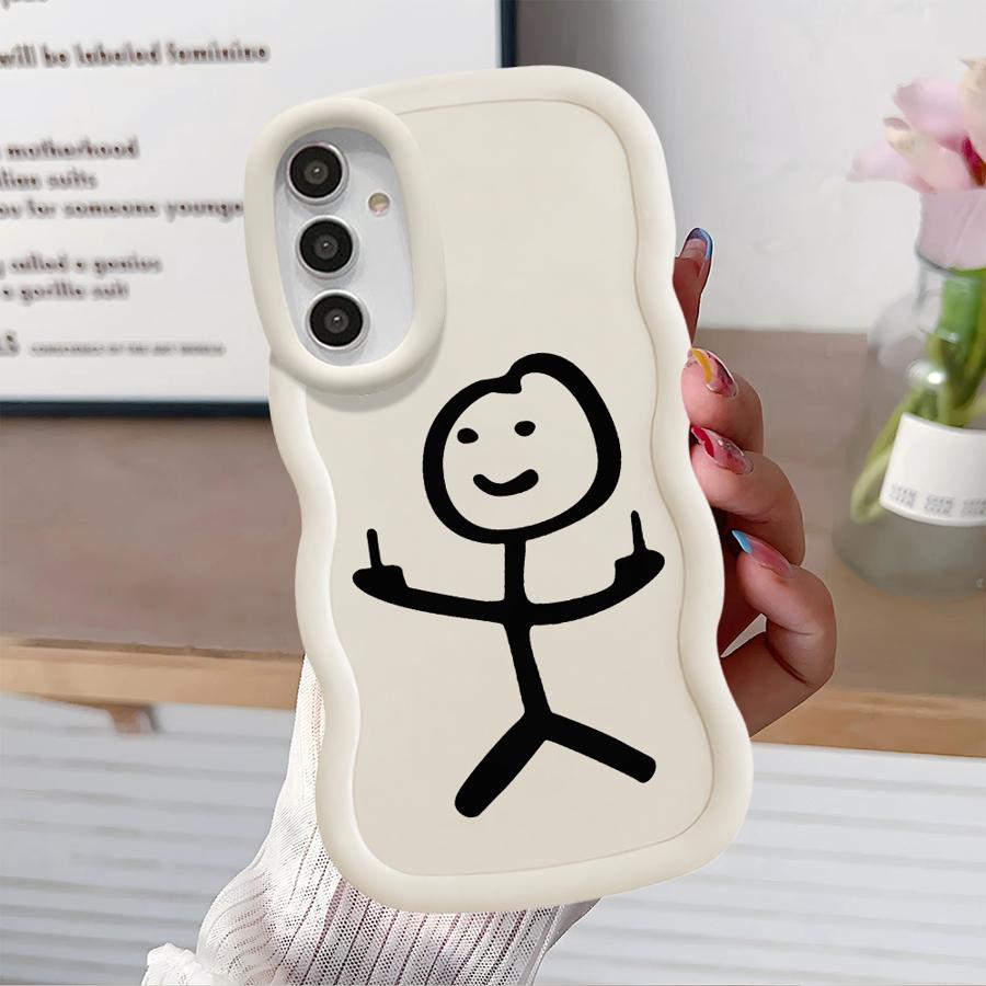 Soft Phone Cover Case for Samsung Galaxy A15 A14 A12 A16 A52 A21s A11 A13 A22 A23 A33 A53 A03 A04 A05 A06 Cartoon Matchman