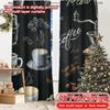 2D FLAT PRINTING 2pcs Curtains (Without Rod) Coffee Lovers Delight Ramadan Festival Popular Curtains&Drapes Polyester Easy