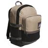 Adidas Logo Zip Closure Polyester Medium Backpack Unisex Backpacks Khaki Black IW9801