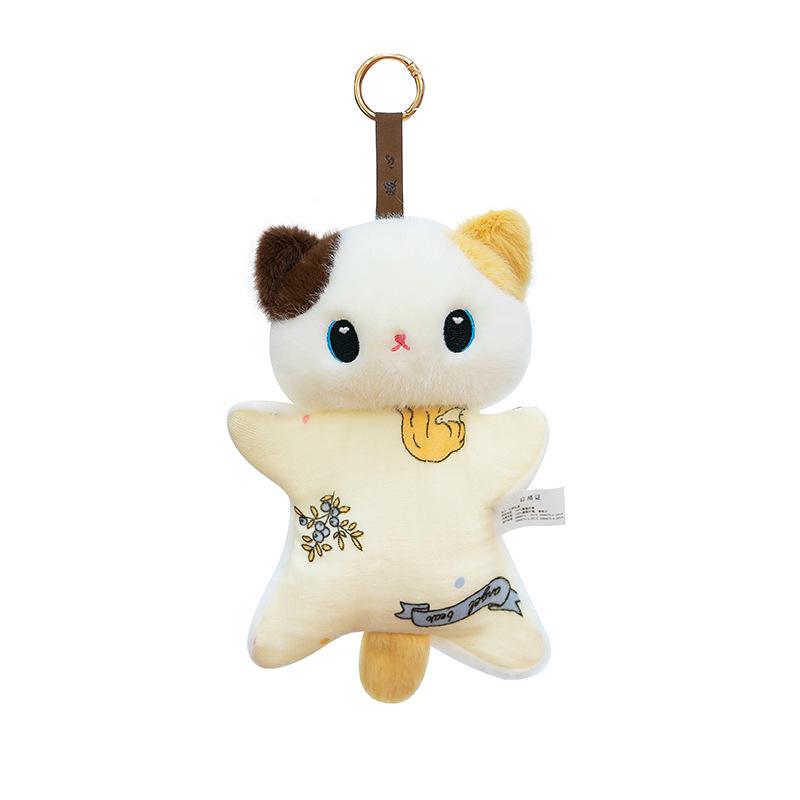 Cute Little Wolf Plush Pendant & Hand Warmer Toy