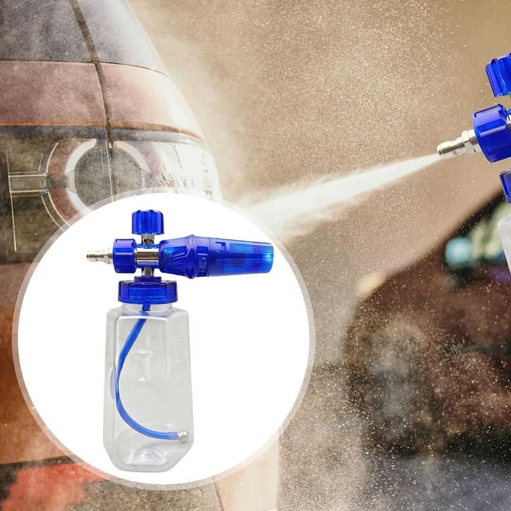 Foam Spray Can Adjustable Car Wash Soap Foam Gun 1L High Pressure Car Washer 1/4 Inch Quick Connect for Auto Washing Cleaning