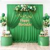 Wedding Stretch Fabric Rod Pocket Curtain for Scenic Decor
