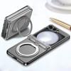 Solid Color Magnetic Magsafe Hard Phone Case for Samsung Galaxy Z Flip 7 FE 6 5 Shockproof Armor Protective Cover