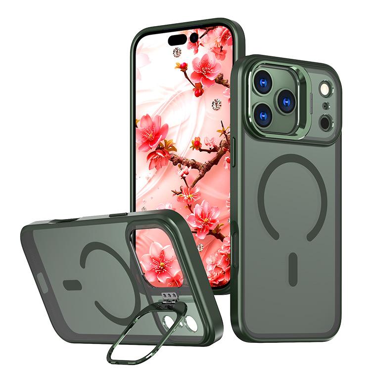 For IPhone 17 PRO Phone Case Lens Holder Magsafe Magnetic Anti Drop for Apple 16 Protective Case
