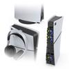Space Saving Stand Effective Cooling & Easy Storage Convenient Stand with Cooling Fan Game Spare Part for PS5 Slim
