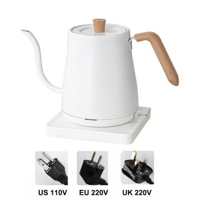 1000W Gooseneck Electric Kettle 0.8L Coffee Pot  Electric Water Heater Teapot Portable Kettle Jug Slender Mouth Pot 110V/220V