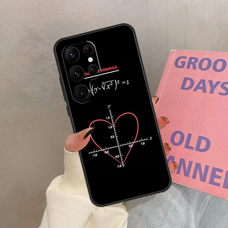 Math Equations Formula Case For Samsung Galaxy S24 Ultra S20 S21 S22 S23 S25 Ultra S9 S10 Plus S25 FE Cover Coque
