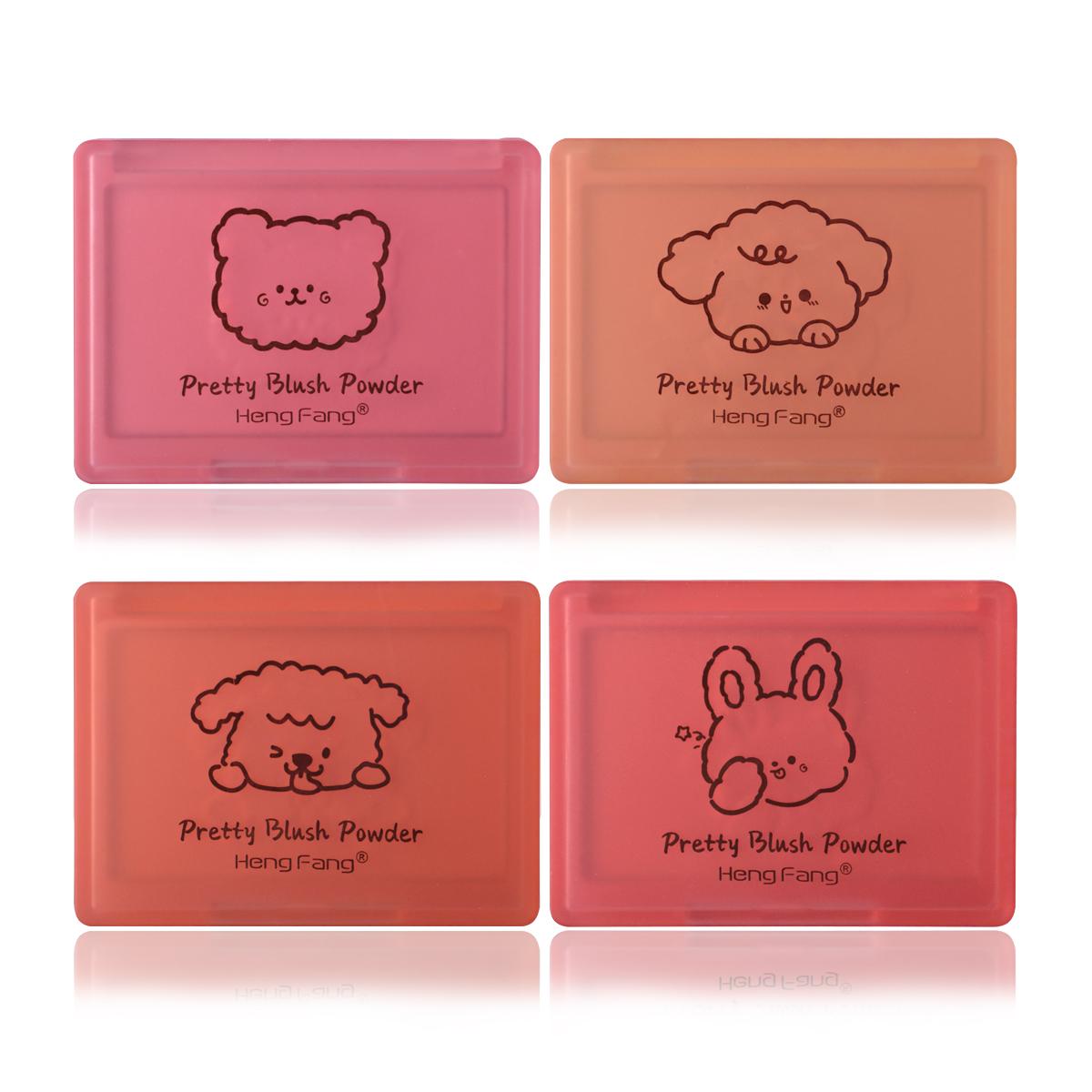 

HengFang Soft Sweet Fog Color Blush Fine Powder Румяна Многоцелевой макияж для лица