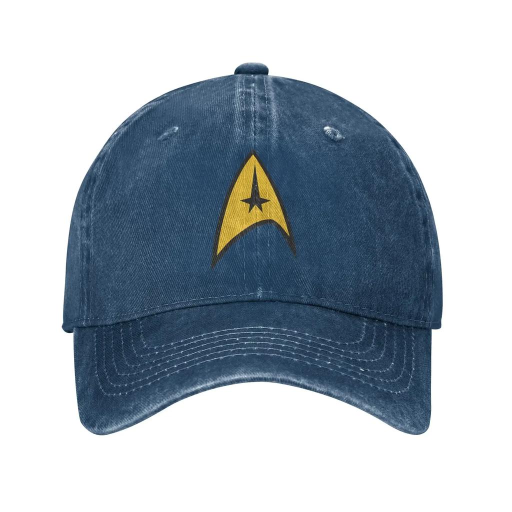 Kšiltovka s logem Star Treksd Merch Pro Unisex Nastavitelná Kšiltovka