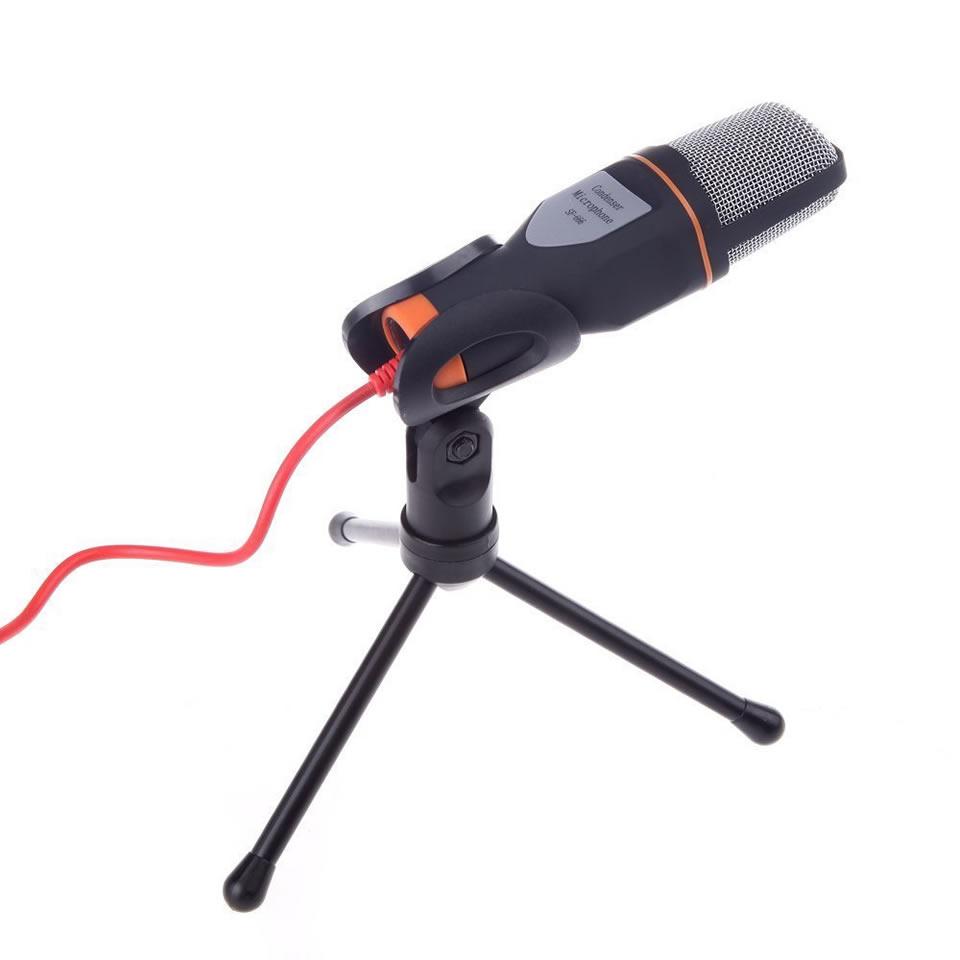 Professional Condenser Wired Microphone Mic For PC Karaoke Sound Room Gaming Audio Sing Machine System Live Streaming Kits Gamer