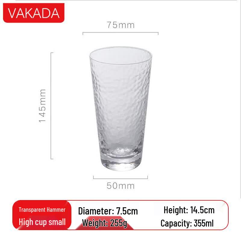 

VAKADA Borosilicate Glass Beverage Cup