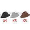 MOC Military Building Blocks Medieval Soldiers Knight Figures Weapons Accessories Witc Hat Helmet Shield Spear DIY Brick Toy T10