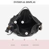 Simple Retro Large Tote Bag Soft Touch PU Leather Lazy Loose Feeling Women's Shoulder Bags Fashion Autumn and Winter New Large Capacity Messenger Bags