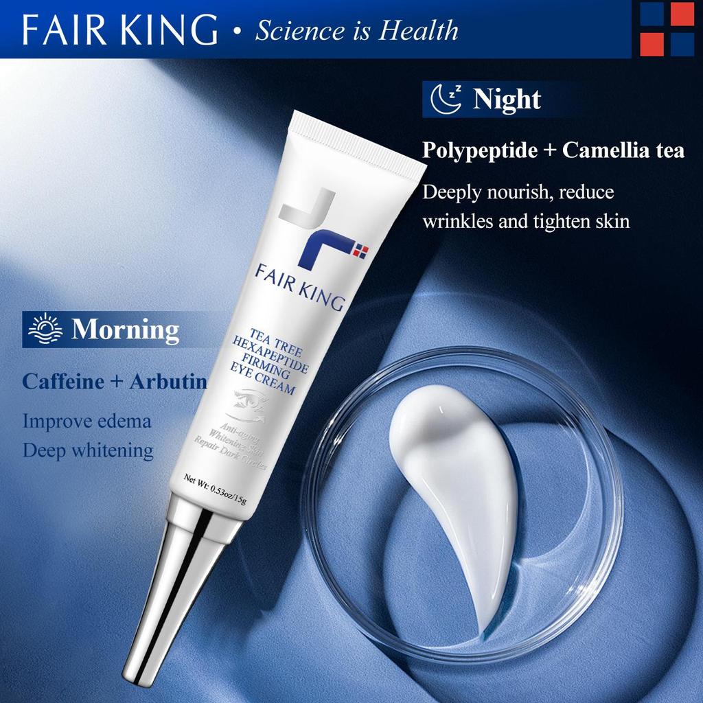 Six Peptide Eye Serum Anti-Wrinkle Whitening Skin Care Dark Circles Eye Cream Against Puffiness Face Anti Aging Hyaluronic Acid