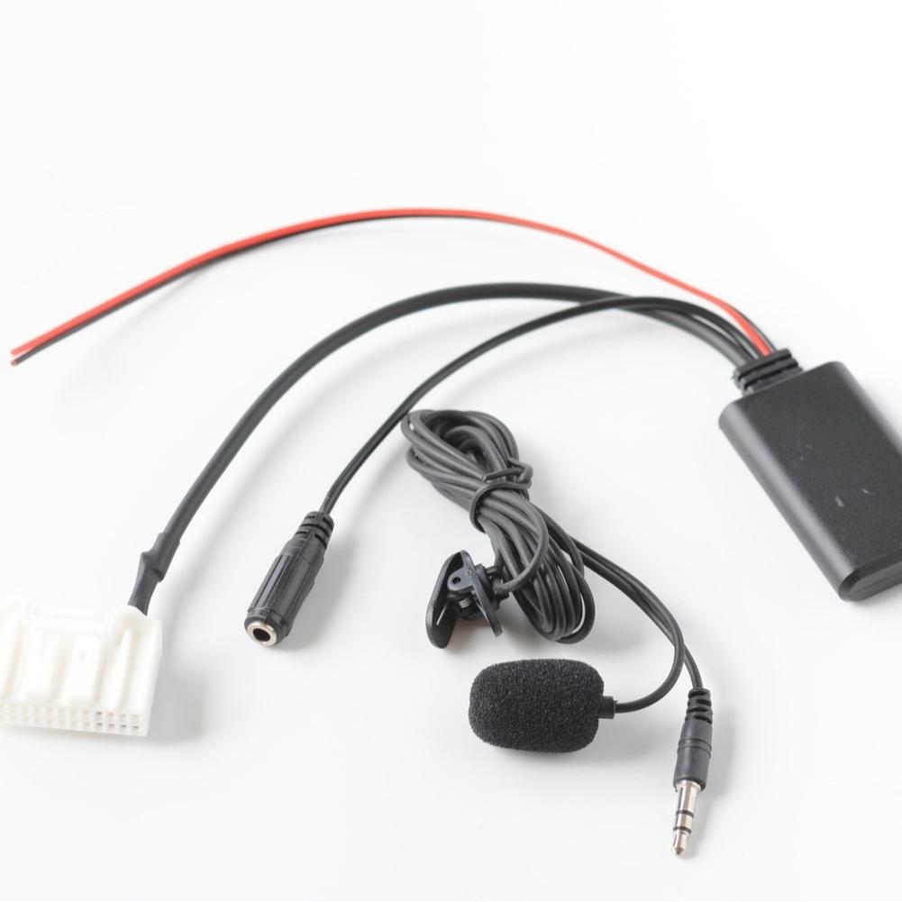 AUX Audio Adapter Car Radio AUX Car Audio Upgrade Audio Streaming Built-in Microphone Aux Audio Adapter For Toyota