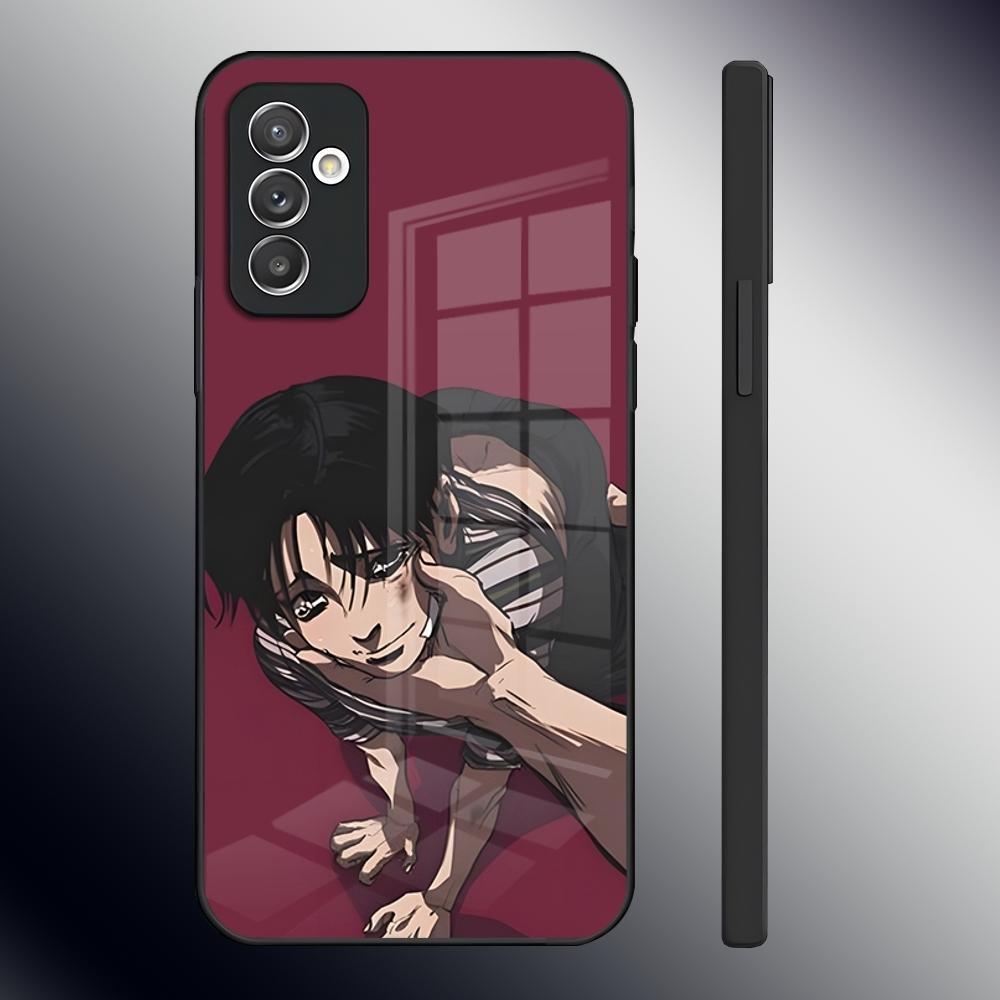 Anime Kill Stalker Phone Case For Samsung S24 Ultra S23 S22 S20 Fe S21 Plus A54 A34 A24 A53 A13 A16 Glass Back Cover