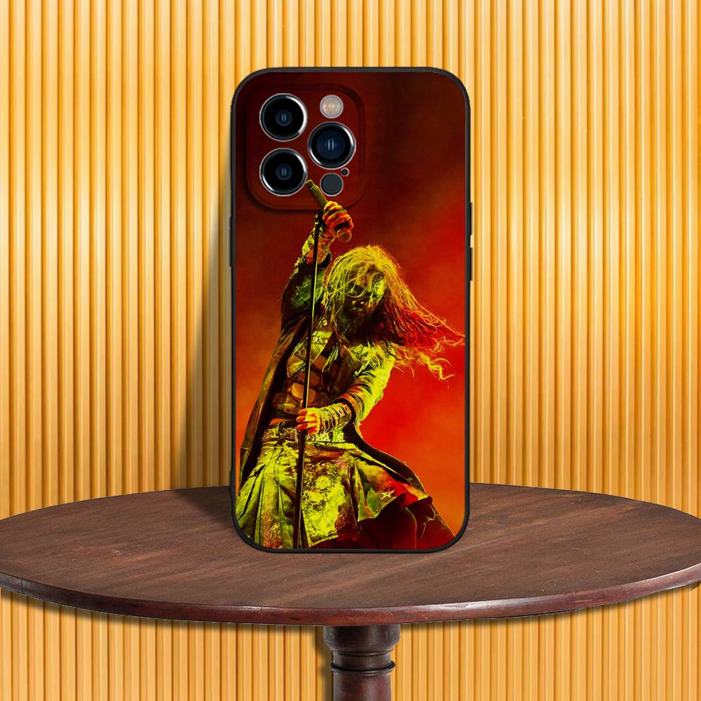 

R-Rob Z-Zombie Phone Case For iPhone 17,16,15,14,13,12,11,Pro,Max,Plus,X,XS,SE4,E,Mini,Soft Black Case iPhone17