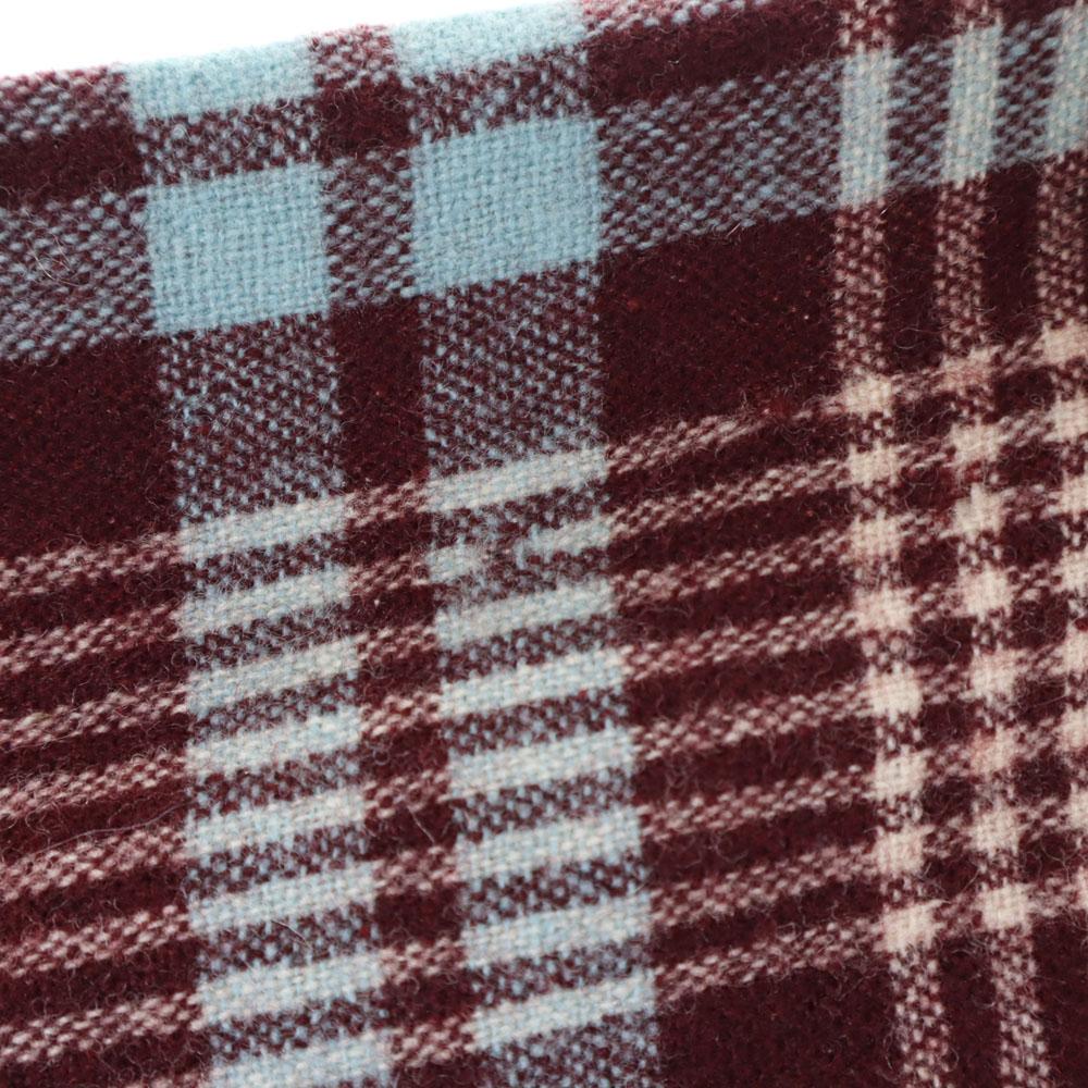 VAN HEUSEN 50. léta 60. léta Límec na rozepínání Vintage krabicová silueta Kostkovaný vzor Dlouhý rukáv Košile s límcem na rozepínání Pánská Použitá