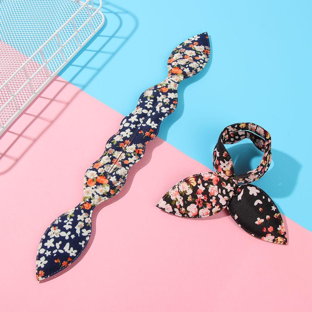 Hairstyle Ponytail Bun Cute Foam Bun Curler Curler Twist Maker Hair Styling Tools Rabbit Ears