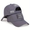 Unisex Lock Sticker Embroidery Baseball Caps Spring and Autumn Outdoor Adjustable Casual Hats Sunscreen Hat Sports Golf Cap