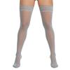 Women Lace Plus Size Stockings Women Thigh High Socks Plus Size Floral Lace Top Non-slip Design