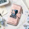 Space Expedition Long Wallet Fashion Portable PU Card Holder Stylish Daily Use Purse