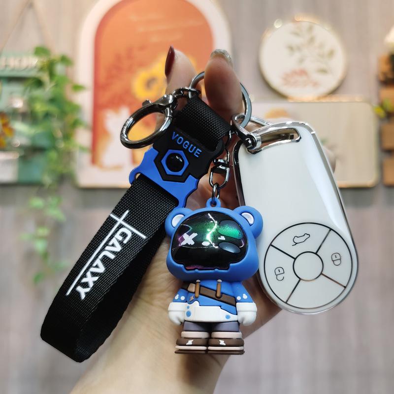 Compatible Key Case for ORA Good Cat, Black Cat R1, White Cat R2 - High-End Car Remote Shell for Men and Women