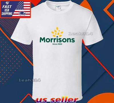 Nouveau T-shirt Logo Morrisons T-shirt Drôle Américain USA Unisexe Taille S-5XL