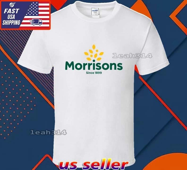 New Shirt Morrisons Logo T-Shirt Funny American Usa Unisex Size S-5XL