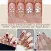 1pc DIY Nail Art 5-Petal Dotting Tool Flower Creator Fine Tip Rhinestone Pickers Glitter Handle Manicure Nail Tools Brushes