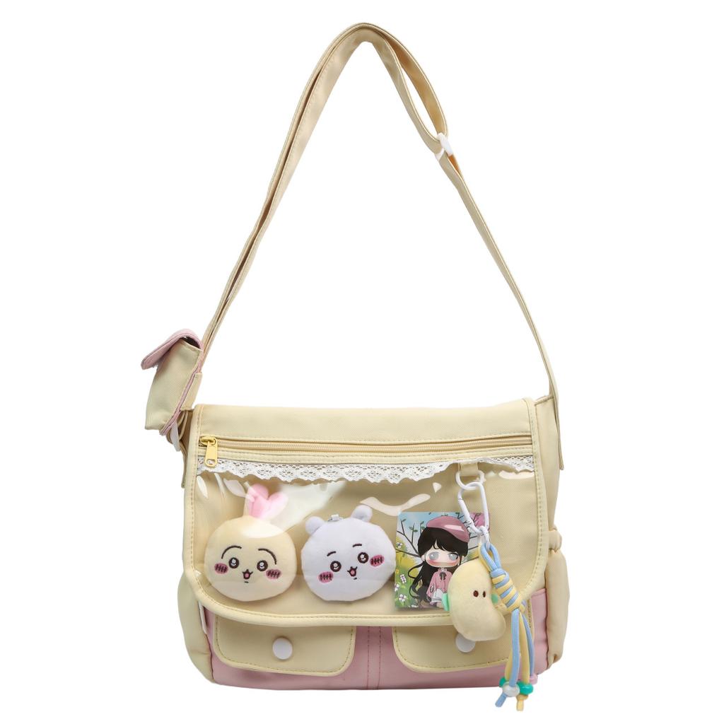 Student Class Shoulder Bag Women's Large Capacity Crossbody Bag