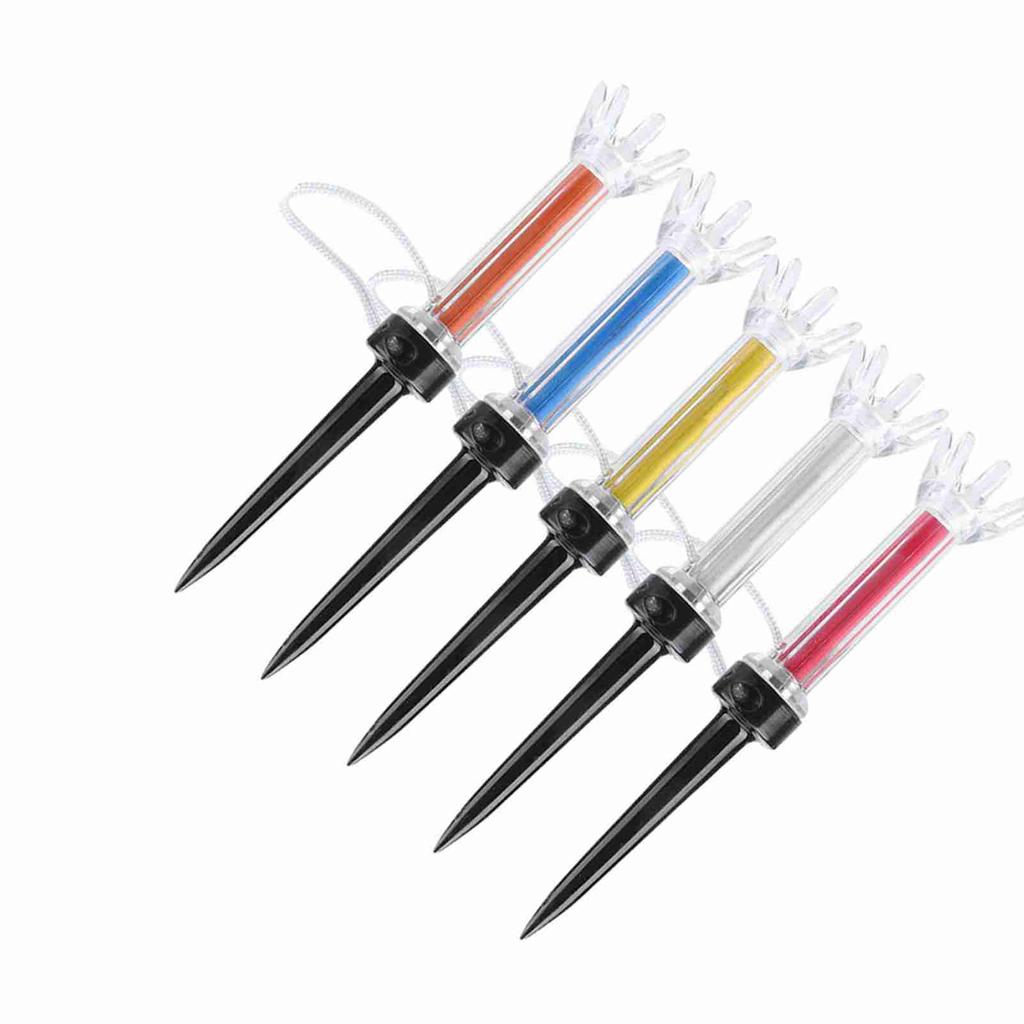 5Pcs Flexible Magnetic Plastic   Tee Training Practice Tool Accessory for   (90mm)