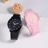 Unisex Children's Student Quartz Watch Simple and Comfortable Campus Exam Waterproof Women's Fashion Quartz Wristwatches
