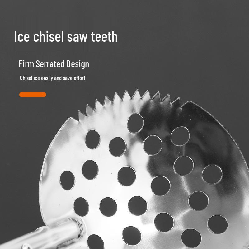 Telescopic Winter Ice Fishing Skimmer Spoon