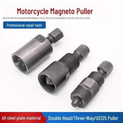 Conjunto de Ferramentas Extrator de Magneto para Reparo de Motocicleta Triciclo para Modelos 70-110CC, CG125, GS125
