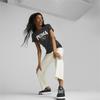 Puma SQUAD GRAPHIC women's T-shirt black 67661101 size XS