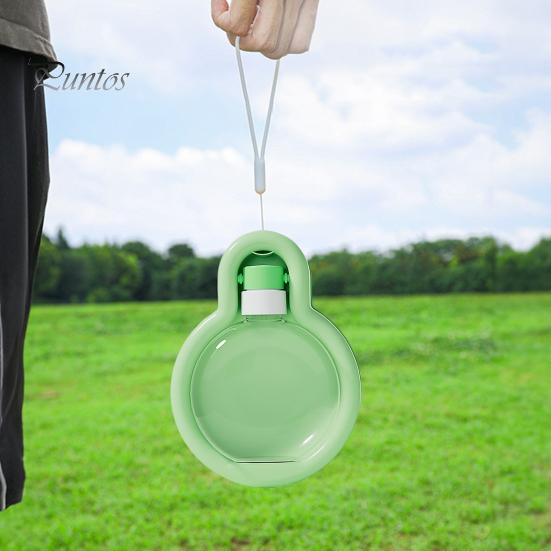 350ML/500ML Pet Water Bottle Portable Leak-Proof Dog Water Feeder with Bowl for Travel Hiking Camping