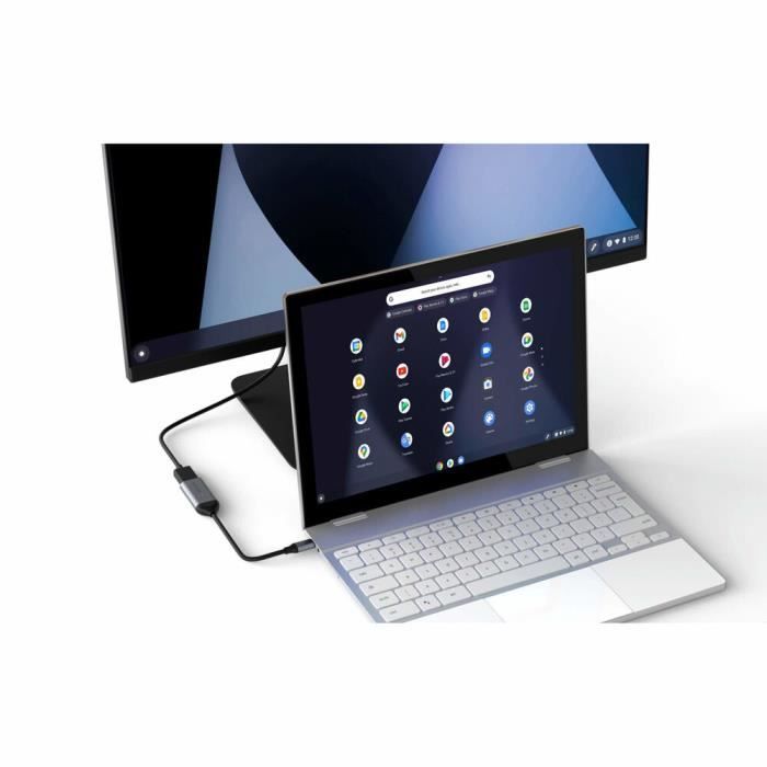 Adaptateur USB C Vers HDMI Hyper HD425A Argent
