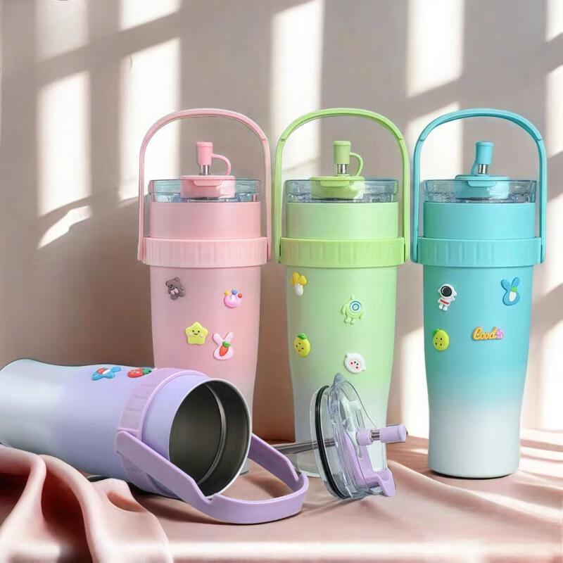 Changqi Gradient Insulated Straw Tumbler
