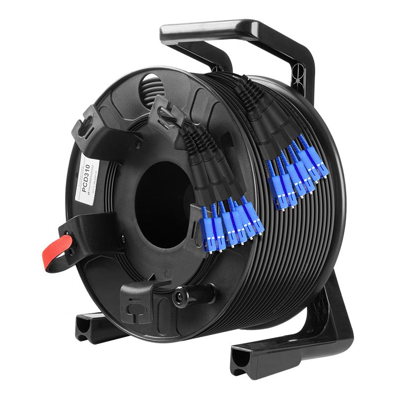 Boyang Outdoor Armored Single-Mode Fiber Optic Cable with Handheld Reel