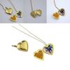 Collana Ciondolo Cuore Cartone Animato Carino Collana Cuore a Forma di Cuore Undertale Gioielli di Famiglia