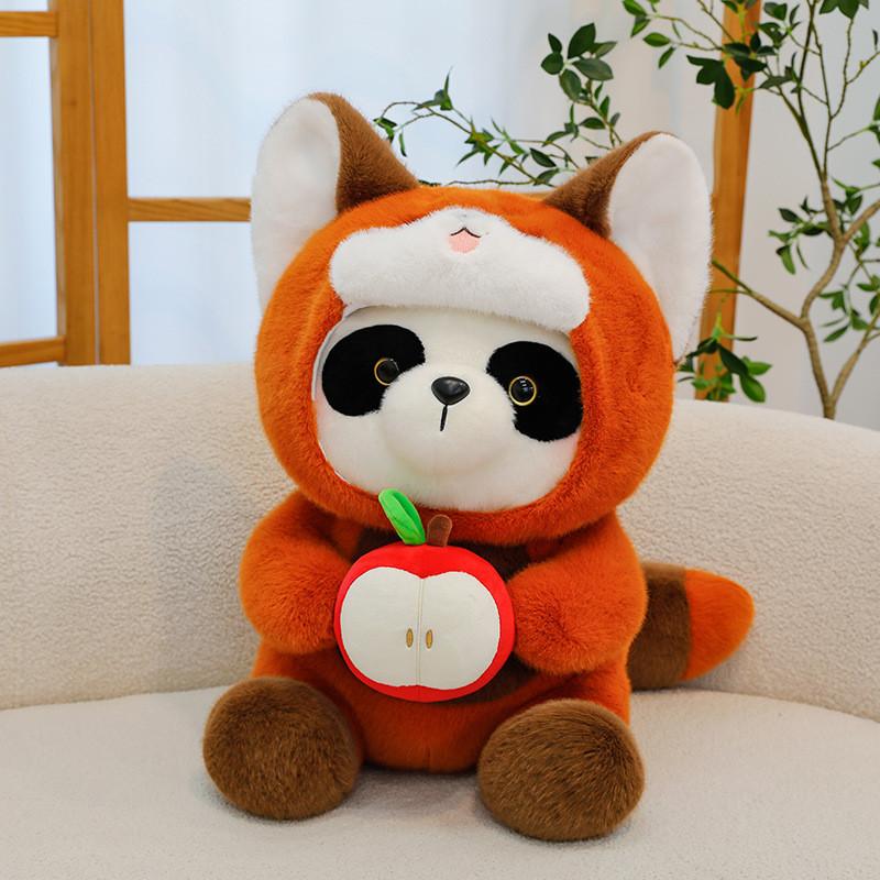 Cute Bear Plush Pillow Soft Pp Cotton Stuffed Toy For Adorable Gifts And Decorations