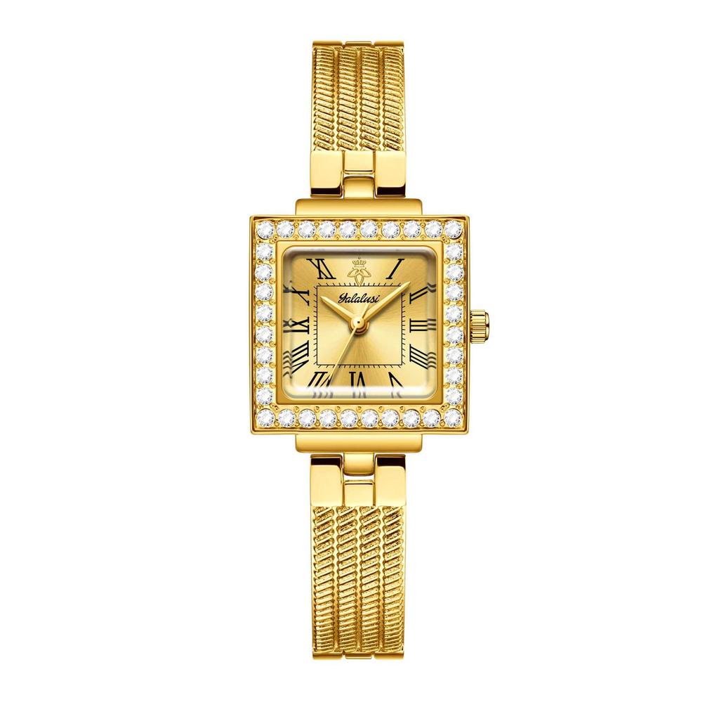Women'S Watches, Women'S High-Value, Light Luxury Squares, Retro Ipg, Vacuum Electroplating, Environmentally Friendly Materials