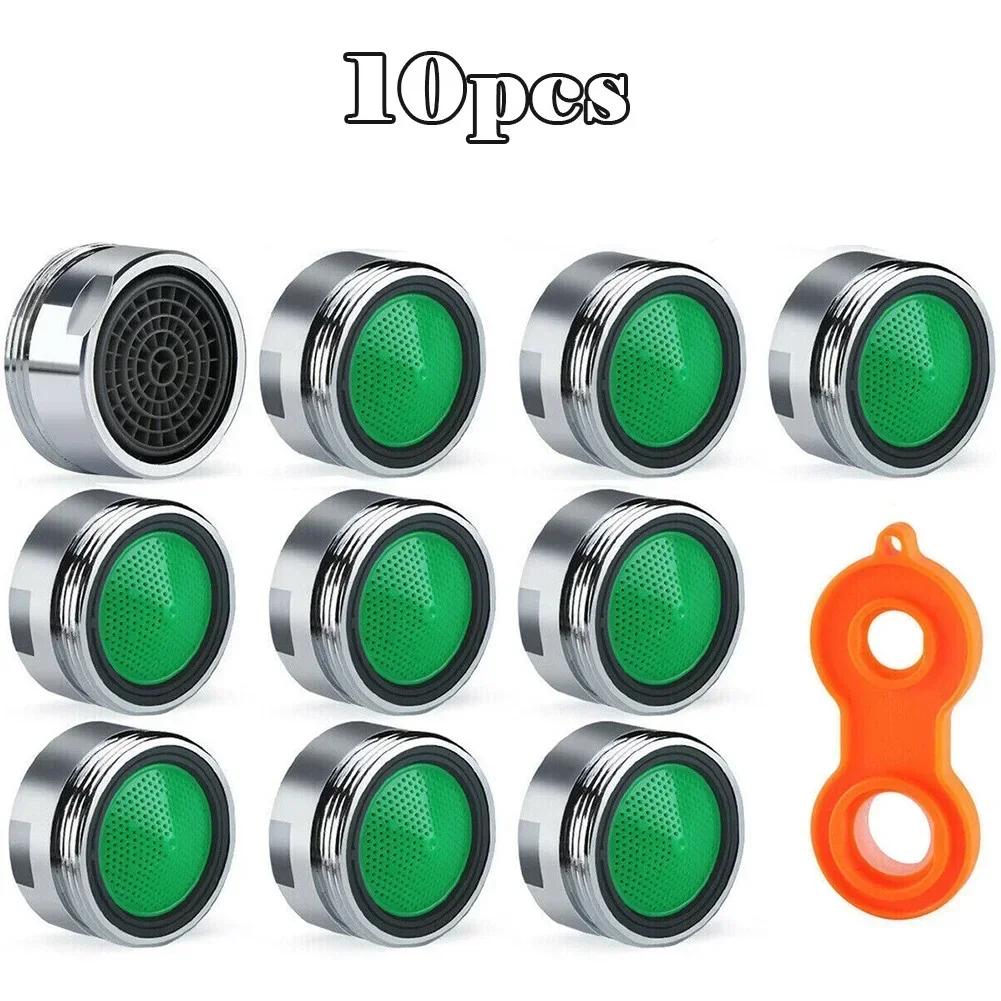 10pcs 24mm ABS Faucet Aerator M20/M22/M24/For Kitchen Home Cleaning Water Quality Filtering Sediment Shower Bathtub Parts