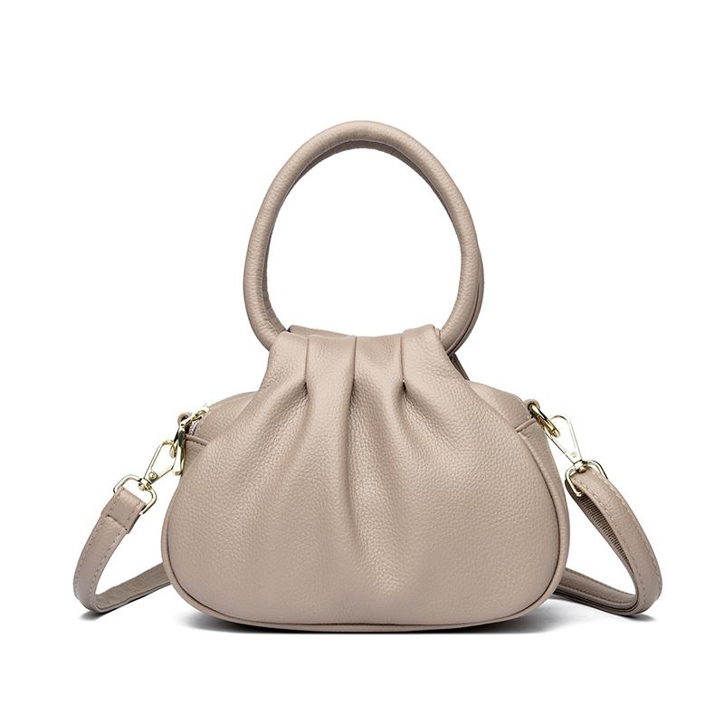 Genuine Brand Women's Soft PU Leather Shoulder Crossbody Bags Luxury Hand Bags Designer Ladies Messenger Commuting Sac A Main