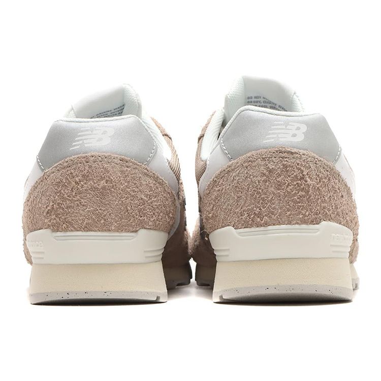 New Balance Nb 996 Comfortable Versatile Low-Top Casual Running Shoes Women Sneaker Brown White WL996CV2
