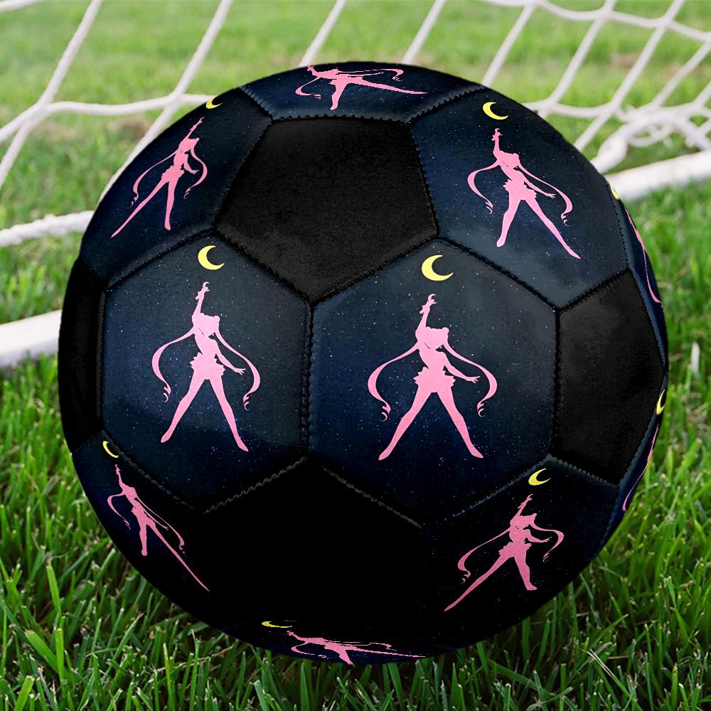 Sailor Moon Theme Size 5 Soccer Ball, Suitable for Both Indoor and Outdoor Matches, a Gift Suitable for Everyone.