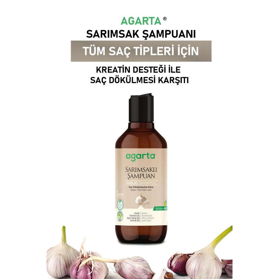 

Agarta Natural Shampoo with Garlic 400 ml 1 *400 ml